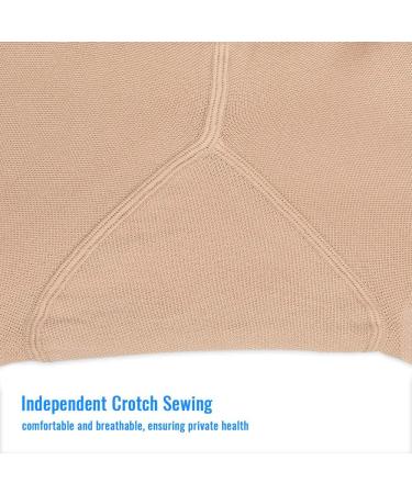 SWOLF Medical Compression Pantyhose 20-30 mmHg for Edema & Varicose Veins - Beige Large - Buy Online on GoSupps.com