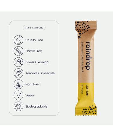 Raindrop Plastic Free Cleaning Refills - 3 Pack | Just Add Water | Eco-Friendly House Cleaning Solution - Buy Online on GoSupps.com