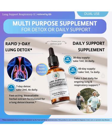 Lung Cleanse - Clear Respiratory Support | Boost Lung Health | International Shipping Available - Buy Online on GoSupps.com
