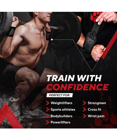 MANIMAL Wrist Wraps: Ultimate Support for Weightlifting, Strength Training, Bodybuilding, and Crossfit - Prevent Wrist Pain, Comfortable & Durable Design - 3 Years of Daily Use - Backed by Night Stalker - Buy Online on GoSupps.com