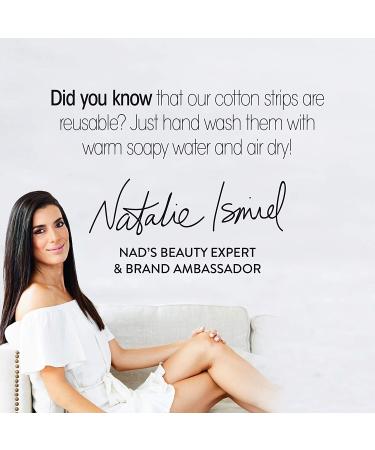 Nad's Gel Wax Hair Removal Kit for Women - Body & Face - 6 oz - Buy Online on GoSupps.com