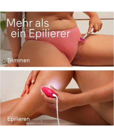 Buy Braun Silk- pil 3 Wired Epilator for Women - Hair Removal Razor & Trimmer Attachments Body Massage - New 2023 Raspberry - Buy Online on GoSupps.com