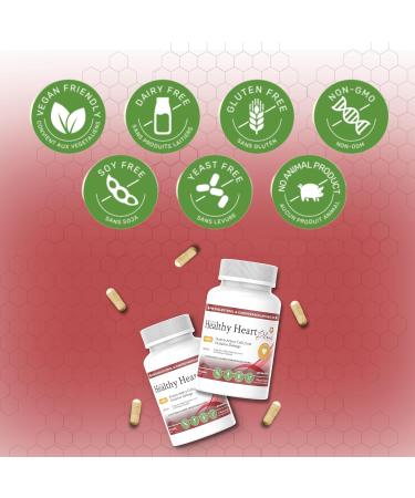 Dr. Klein's Healthy Heart Plus Cardiovascular Health Supplement. Coenzyme Q10 Nattokinase Supplement. Blood Pressure Cholesterol & Glucose Support. Pomegranate Extract Garlic 120 Capsules. - Buy Online on GoSupps.com