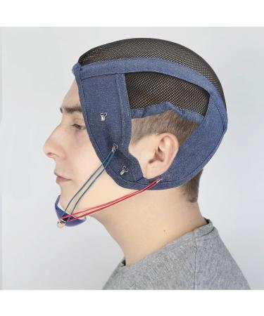 Buy Orthodontic Headgear for Lower Jaw Growth Restriction - High-Strength Chin Pad & Cap Cord - International Shipping Available - Buy Online on GoSupps.com