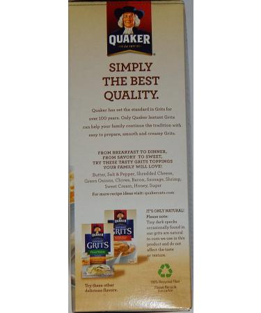 Quaker Cheese Lovers Instant Grits - 12 Packets x 1oz (Pack of 2) - Buy Online on GoSupps.com