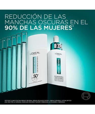  L'Oreal Paris L'Or al Paris Bright Reveal Anti-Dark Spot Routine XL Serum and SPF Fluid - Buy Online on GoSupps.com