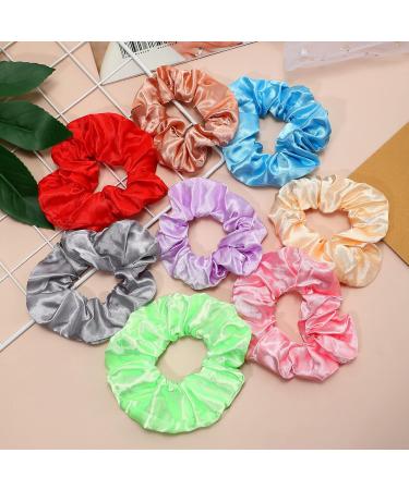 14 Piece LED Light Hair Ties - Stylish Satin Elastic Hair Bands for Women & Girls | Elegant Hair Accessories - Buy Online on GoSupps.com