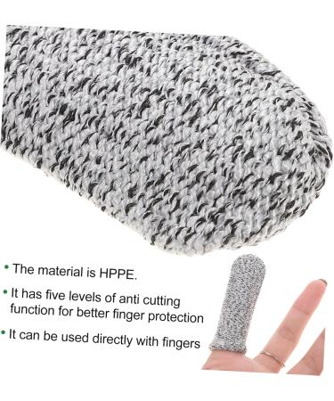 FRCOLOR 10pcs Anti-Cut Finger Cots & Cut Resistant Finger Guards - Ultimate Protection for Safe Cutting | Thumb Covers & Sleeves (5.5x2.8cm) - Shop Now - Buy Online on GoSupps.com