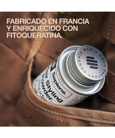  Sapiens Sapiens Men's Styling Powder Instant Volume and Texture Natural Matte Effect Made in France Invisible Hair Texturizin - Buy Online on GoSupps.com