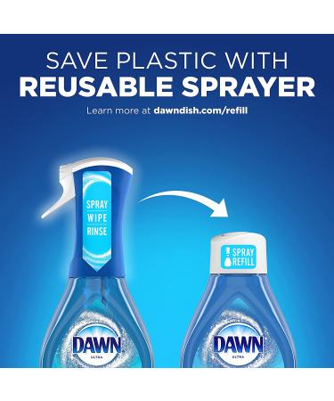 Dawn Platinum Powerwash Dish Spray Bundle | Fresh Scent | 1 Spray + 3 Refills (16oz each) - Buy Online on GoSupps.com