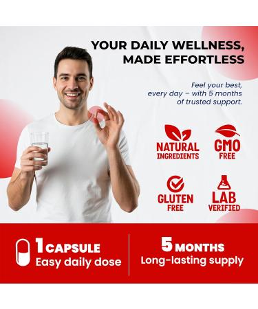 Glucosamine Chondroitin MSM - Joint Mobility Support Supplement Enhanced with Collagen, Hyaluronic Acid, Vitamin D3 | 150 Capsules 150-day supply (pack of 1) - Buy Online on GoSupps.com