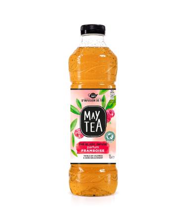 MAYTEA May Tea Raspberry 1 L Iced Tea - Low Calorie & No Sweetener