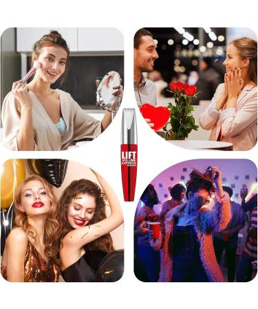  G n rique Mascara Black Volume and Length 5d Waterproof Smudge-Proof Mascara Long-Lasting Volumizing Eye Makeup Weight 32g Fade-Proof Lash Lifting Formula for Teens Women - Buy Online on GoSupps.com