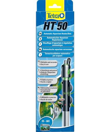Tetra HT50 Henizer 50W Aquarium Heater | Powerful Temperature Control for 25-60L Aquariums - International Shipping Available - Buy Online on GoSupps.com