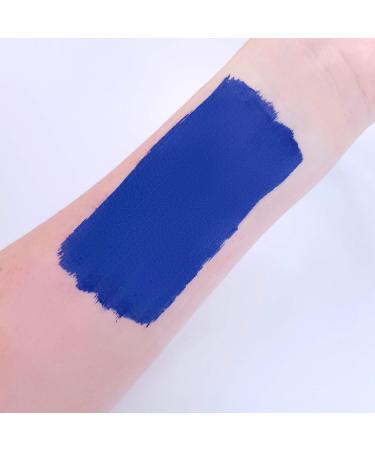 Moon Creations Pro Face & Body Makeup Dark Blue 36g - Professional Face Paint Cake Pots for Kids & Adults - Ideal for Fancy Dress, Festivals & Halloween - Buy Online on GoSupps.com