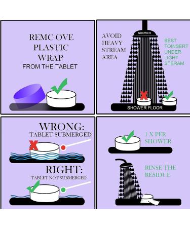 6-Piece Scented Aromatherapy Shower Steamers with Essential Oils | Stress Relief Shower Bomb Melts | Relaxation Gifts for Mom's Birthday - Buy Online on GoSupps.com