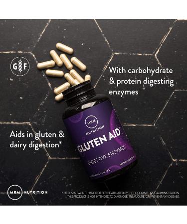 MRM Nutrition Gluten Aid - 60 Vegetarian Capsules for Digestive Support - Buy Online on GoSupps.com