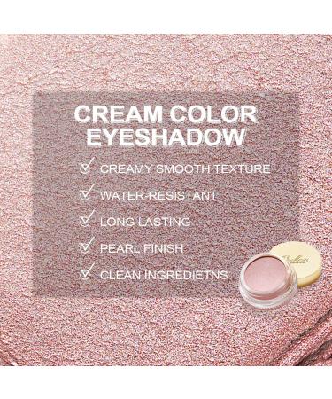 Oulac Shimmer Eyeshadow & Highlighter Duo - Pink Beige | Waterproof & Long-Lasting | Vegan & Cruelty-Free | Seaside P03 - Buy Online on GoSupps.com