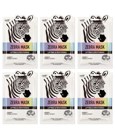 Character Masks (Zebra 6pk)