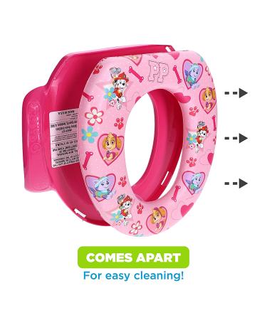 Paw Patrol Skye and Everest Soft Potty Seat - Pink | Toilet Training Seat for Kids - Buy Online on GoSupps.com