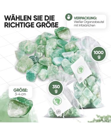 Puraja Fluorite Gemstones Set | Natural Premium Raw Stones for Healing & Chakra | Versatile 350g Water Stones by Varten - Buy Online on GoSupps.com