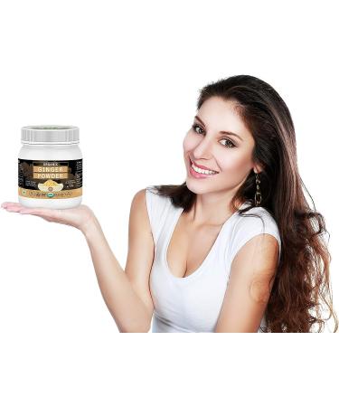 Organic Ginger Powder/Sunth - 16 Oz/1 lbs | USDA Certified, 100% Pure & Natural, Cold Symptom Relief | Kitchen Spice for Flavor & Aroma | RAW, Non GMO - Buy Online on GoSupps.com