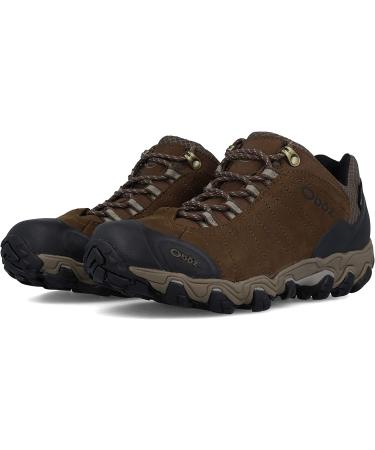 Oboz Men's Bridger Low B-Dry Waterproof Hiking Shoe - Canteen (Size 10.5) - Buy Online on GoSupps.com