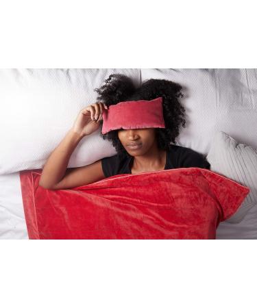 DreamTime Luxury Weighted Blanket - Plush Lap Quilt with Cinnamon Clove Aromatherapy - Buy Online on GoSupps.com