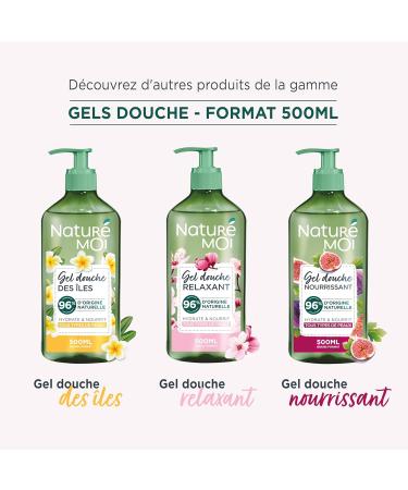  Natur moi Natur Moi - Nourishing Shower Gel - Hydrates and nourishes - All skin types - Organic fig - 96% natural origin - 500 ml - Made in France - Buy Online on GoSupps.com