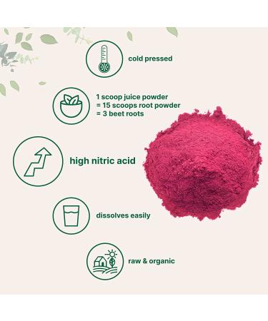 Organic Beet Root Powder 2 Pounds - Cold Pressed, Water Soluble Pre-Workout Concentrate with Natural Nitrates for Energy & Immune Support - Non-GMO (2 lb) - Buy Online on GoSupps.com