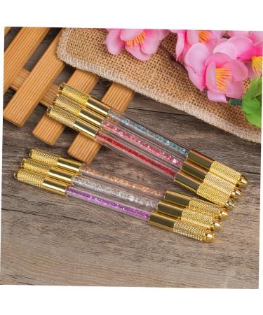 SKISUNO Microblading Eyebrow Pen Embroidery Pencil Eyebrow Pencil Crystal Handle Multifunction Eyebrow Needle Pen 1 count (Pack of 1) Pink - Buy Online on GoSupps.com