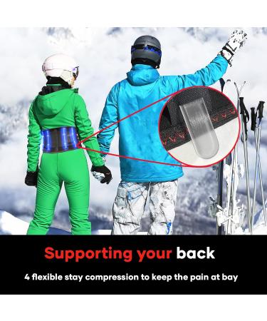 MEDiBrace Heated Back Support Belt RAY-D8 v2 | Rechargeable Far-Infrared Heating | Small 21-30 | Lumbar Pain Relief for Men and Women - Buy Online on GoSupps.com