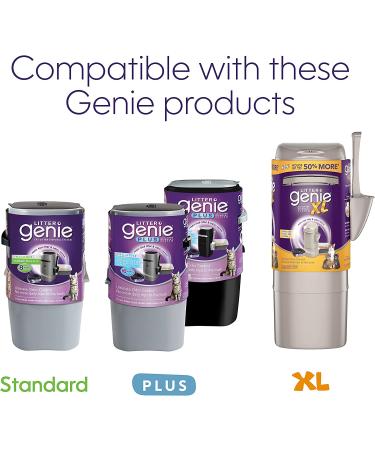 Litter Genie Standard Cat Litter Disposal System Refills- 3pk - Buy Online on GoSupps.com