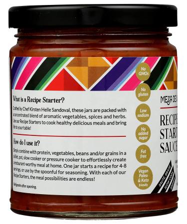 Smoky Latin Cooking Sauce & Seasoning Sauce | Whole30 Approved Gourmet Recipe Starter Blend - Vegan  Vegetarian  Plant-Based  & Paleo â 9 oz Jar - Buy Online on GoSupps.com