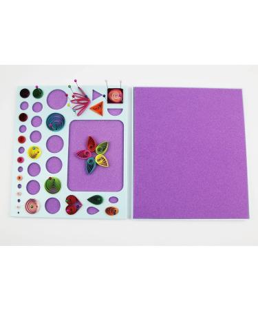 YURROAD 3 in 1 Paper Quilling Template Board | Quilling Knitting Cork Shape Mold DIY Tool - Buy Online on GoSupps.com