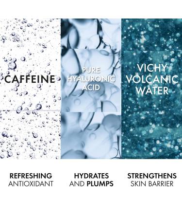 Vichy Aqualia Thermal Awakening Eye Balm: Hyaluronic Acid & Caffeine for Dark Circles & Under Eye Bags - Buy Online on GoSupps.com