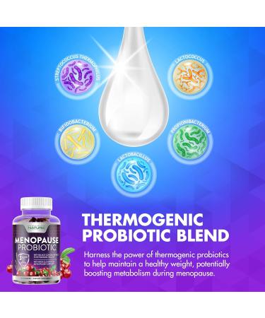 Menopause Supplements for Women - Probiotic Gummy for Hot Flashes Night Sweats & Mood Swings - Non-GMO & Vegan - 60 Gummies - Buy Online on GoSupps.com