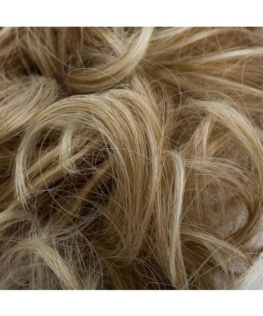 SEGO Hair Part Hair Tie - Dutt Hair Extensions Updo with Rubber Band | Coffee Brown & Blonde #27T613 | Shop Internationally - Buy Online on GoSupps.com