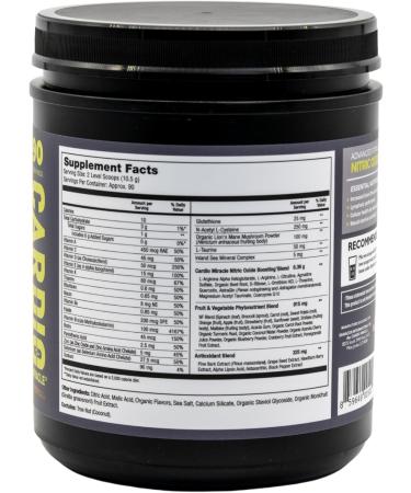 Cardio Miracle (TM) - Nitric Oxide Solution with L-Arginine & Beetroot - Heart Healthy Drink Mix (90 Servings) - Buy Online on GoSupps.com