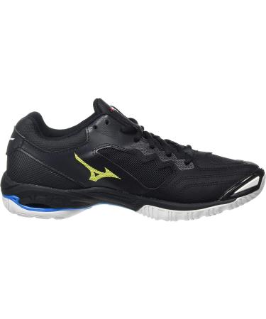 Mizuno Unisex Wave Phantom 2 Handball Shoe 36.5 EU - Black White Diva Blue | International Shipping Available - Buy Online on GoSupps.com