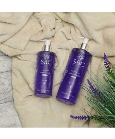SBC Skincare Lavender Moisturising Gel - 500ml | Vegan Friendly Body & Face Lotion - Buy Online on GoSupps.com