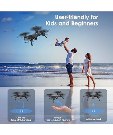 ATTOP FPV Drone with Camera for Adults/Kids/Beginners Total 30 Mins Flight time FPV Drones 120Â°Wide View  Easy Control with Remote/App/Voice/Gesture/Gravity 1 Key Operation Boys & Girls Toy Drone - Buy Online on GoSupps.com