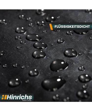 Hinrichs 240L Extra Strong Garbage Bags - 15 Rolls 100x125 cm | Tearproof Recycling LDPE Waste Bags for Garden Household & Construction - Buy Online on GoSupps.com