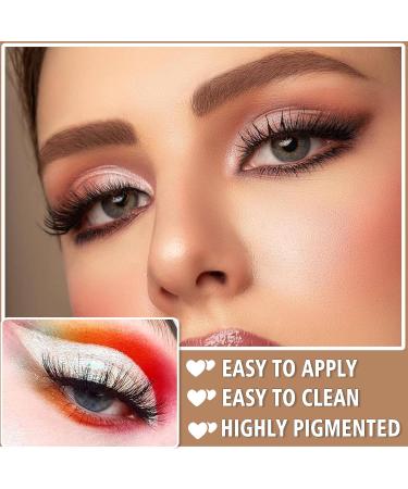 Eyeshadow Primer - Waterproof Liquid Matte White Primer for Oily Lids | Long-Lasting Uniform Color - Perfect for Women - Buy Online on GoSupps.com