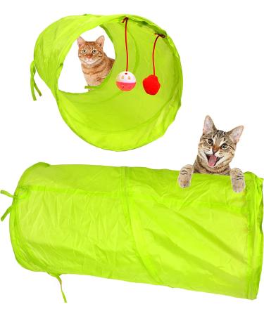 Youngever 24 Cat Toys Assortment - Interactive Tunnel, Teaser, Mouse, Crinkle Balls - Multicolor Kitten and Kitty Playset - Buy Online on GoSupps.com