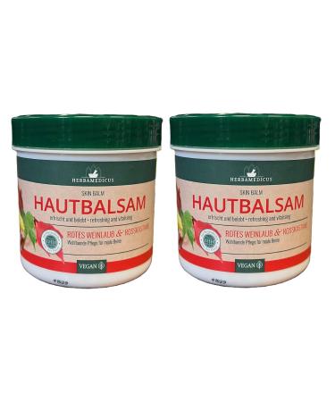 Herbamedicus Red vine leaves & horse chestnut cream 2 x 250 ml