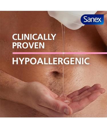  Sanex Sanex Hypoallergenic Shower Gel Zero% Sensitive 450 ml | 0% perfume colorants sulfates* and soap | 8-hour hydration | dermatologically tested | 93% naturally derived ingredients** - Buy Online on GoSupps.com