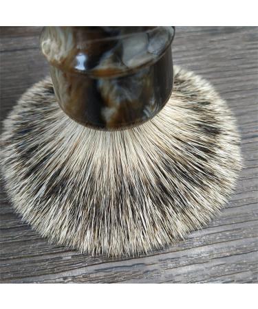 AnSafe Handmade Pure Badger Hair Shaving Brush - Durable Resin Handle for Wet Shaving | International Shipping Available - Buy Online on GoSupps.com