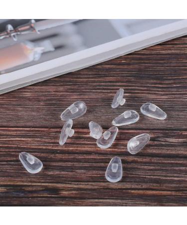 Buy Bumdenuu Soft Oval Silicone Nose Pads for Glasses - Transparent 5 Pairs | Comfortable & Durable | International Shipping Available - Buy Online on GoSupps.com