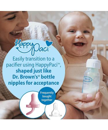 Dr. Brown's Natural Flow Narrow Nipple Transition Level T - 6pk - 0m - Buy Online on GoSupps.com